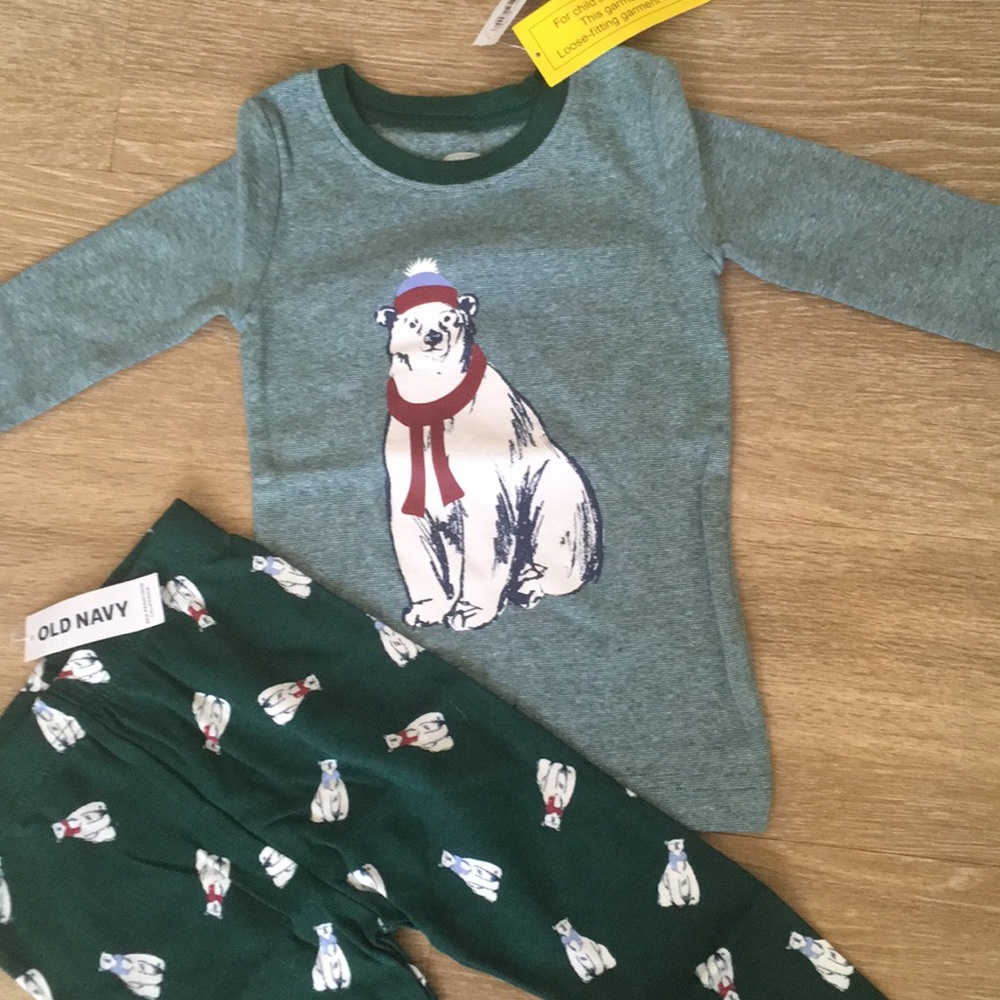 Old Navy Polar Bear PJ Set